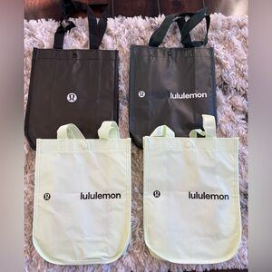Lululemon Small Reusable Bags - Bundle of 4!